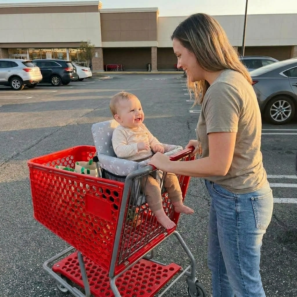 3-in-1 Shopping Cart Seat for Baby